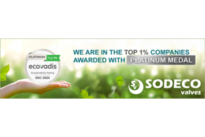 Sodeco behaalt EcoVadis Platinum!