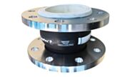 Compensator fig. T10A in NBR (FDA) - flenzen in verzinkt staal