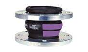 Compensator fig. T10A in FKM - flenzen in verzinkt staal